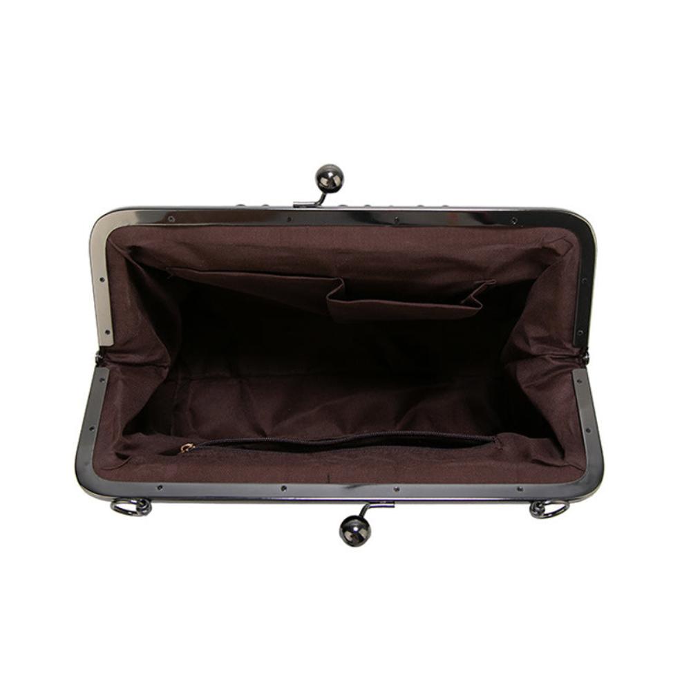 Mila | Tidlös vintageväska med elegant spänne