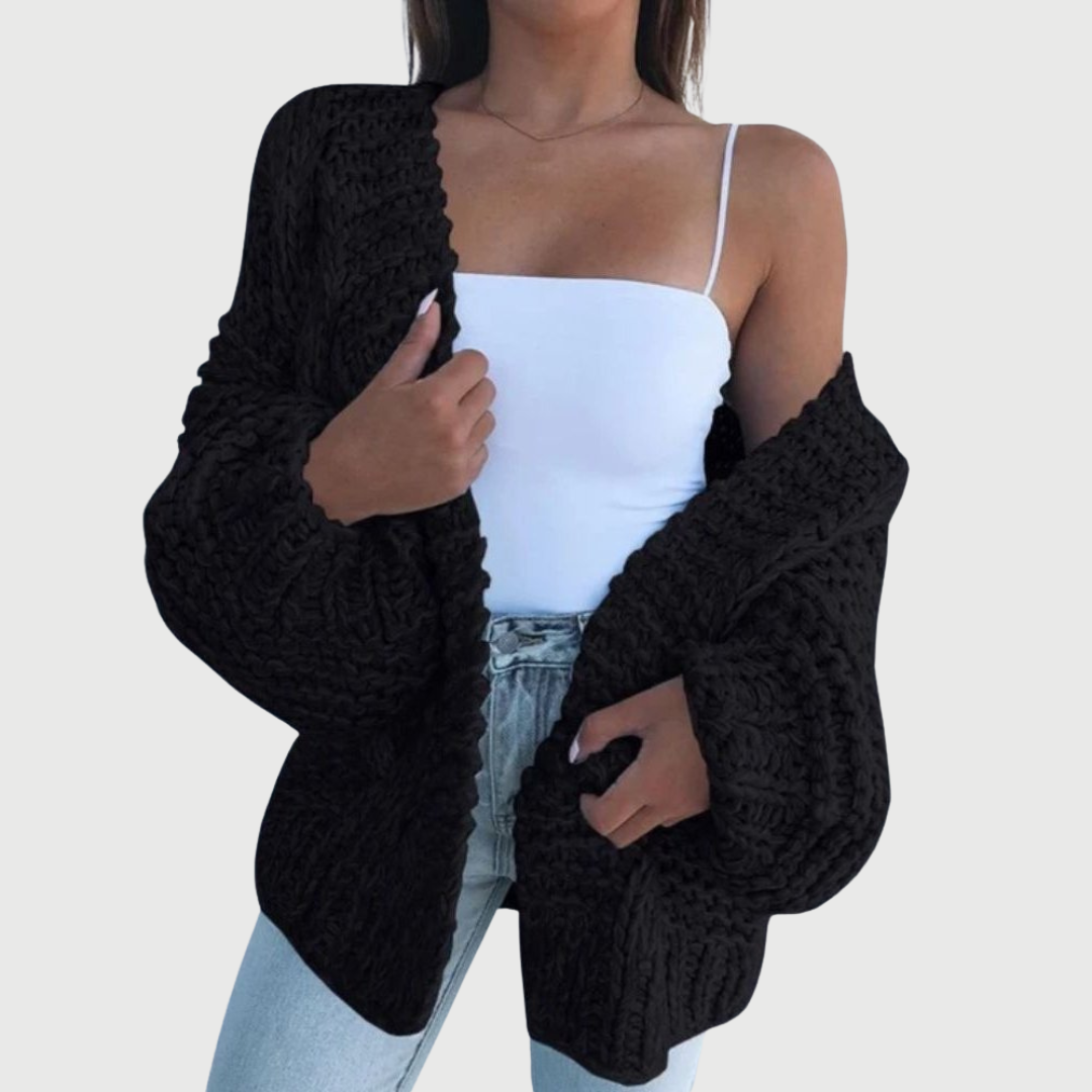 Noora™ | Hervina – Stickad kofta