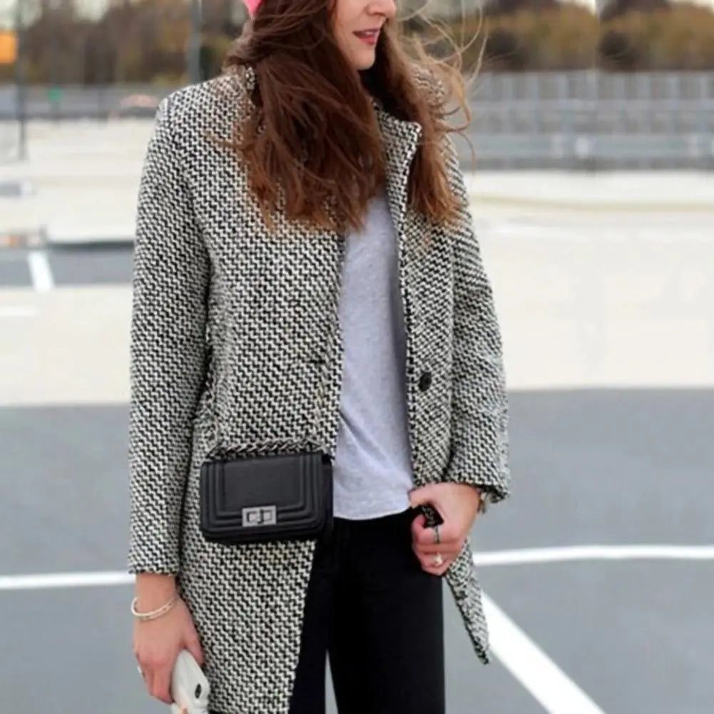 Evelyn - Chic Ull Vinterjacka