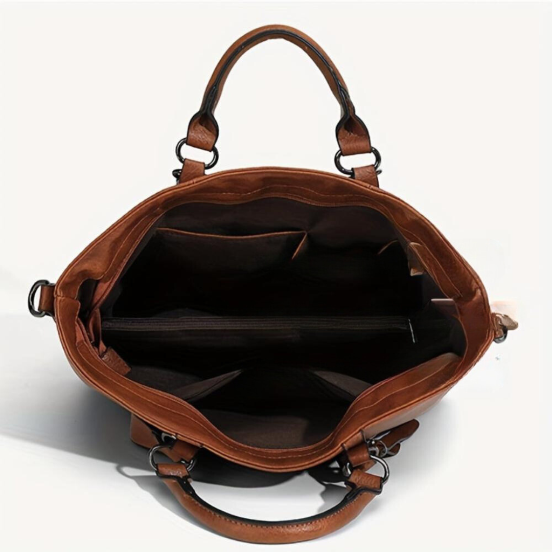 Bianca | Tidlös Vintage Shopper Med Elegant Raffinering