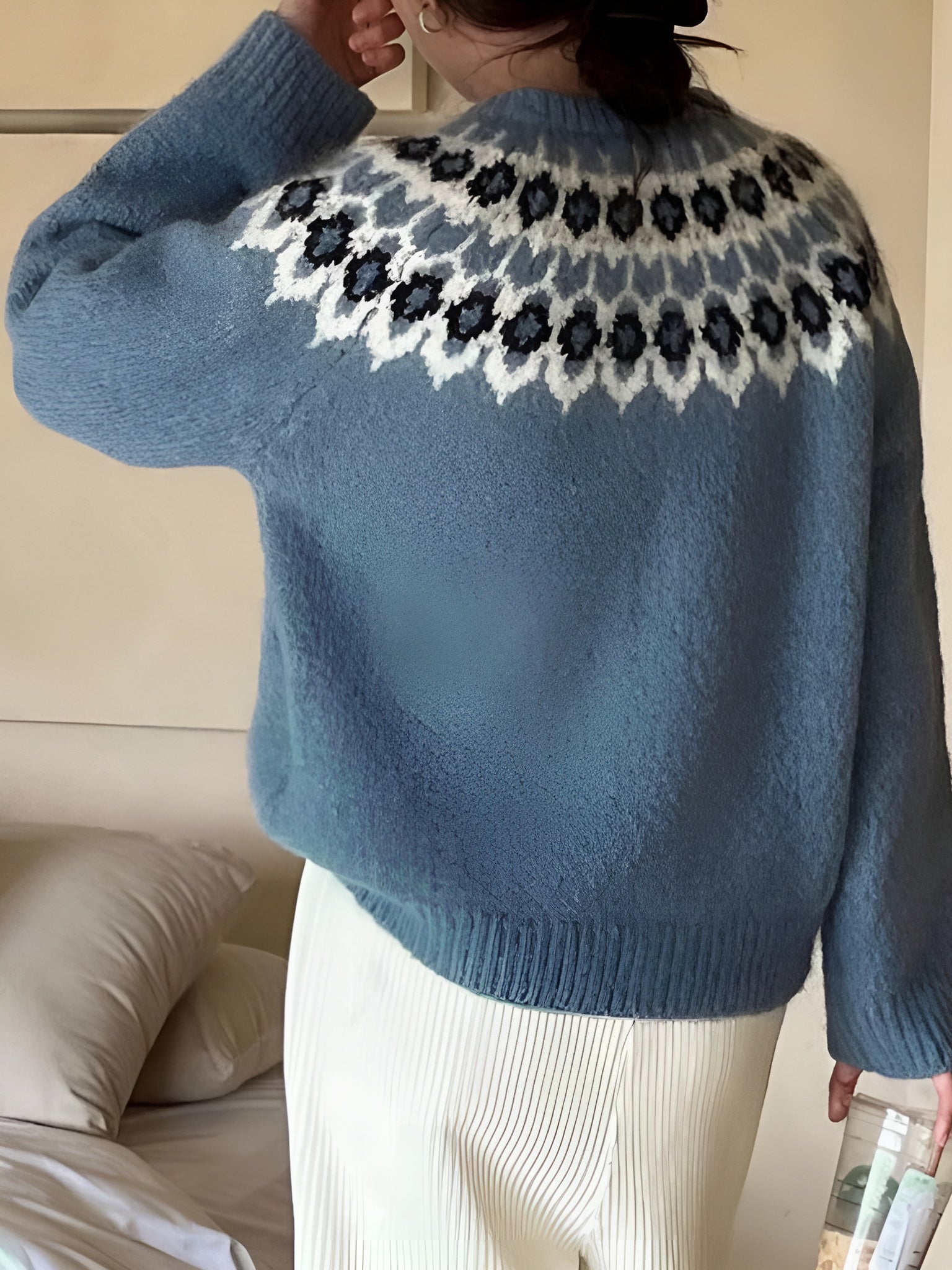 Maud | Jacquardtröja