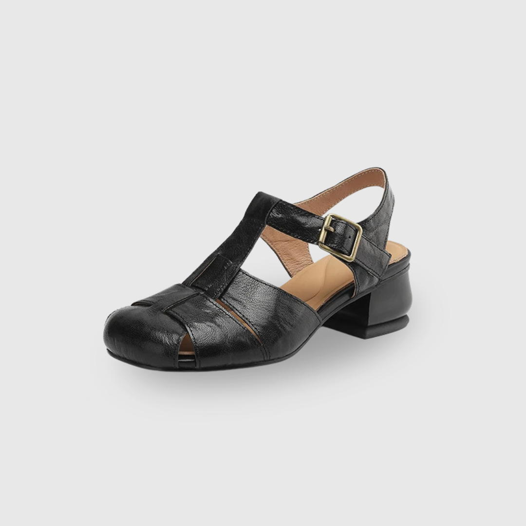 Noora ™| Coralia Chunky Heel Skor