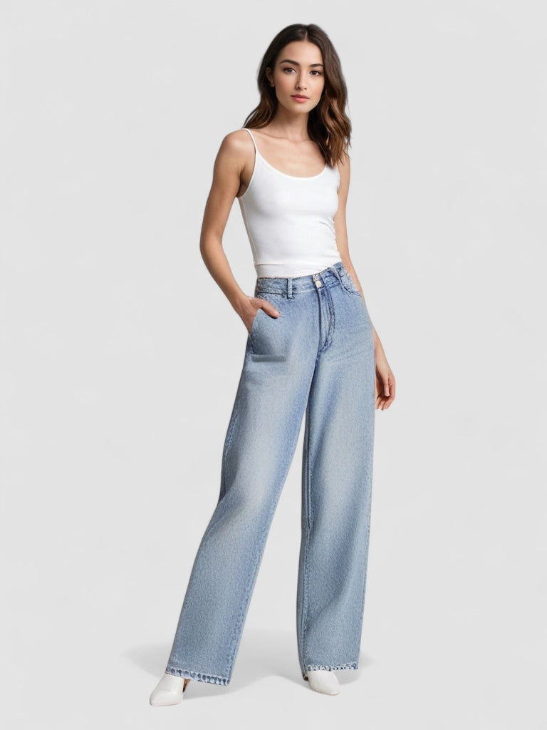 Noora™ | Jean Patchwork Zerstört