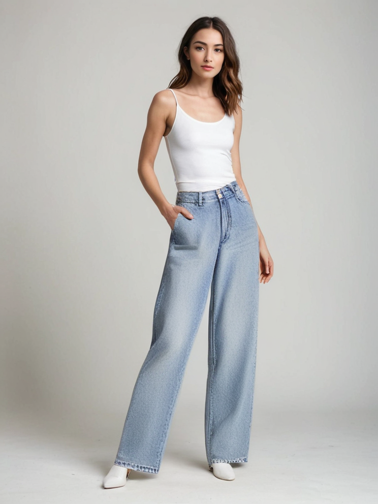 Noora™ | Jean Patchwork Zerstört