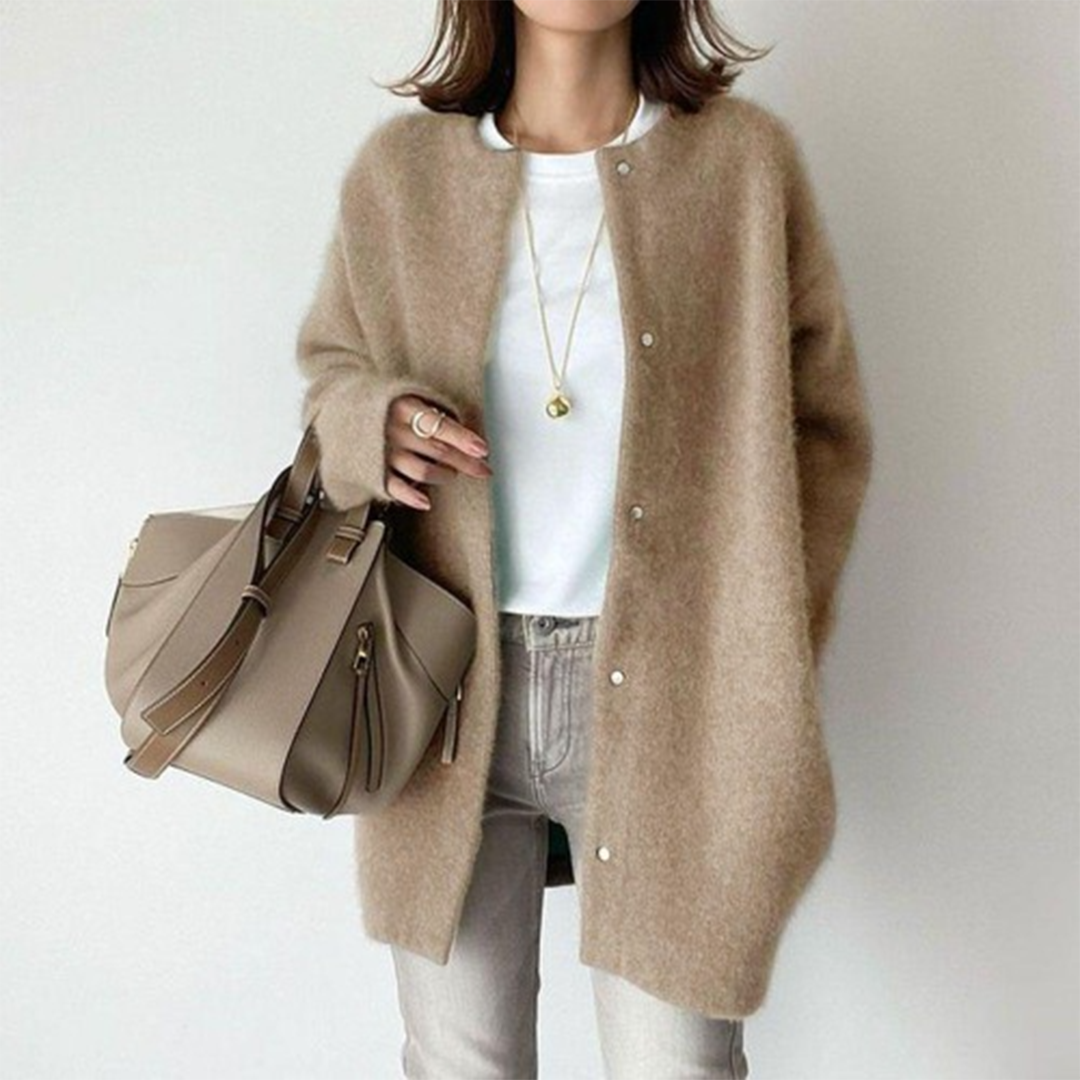 Amandine™ | Raffinerad Lagerkardigan