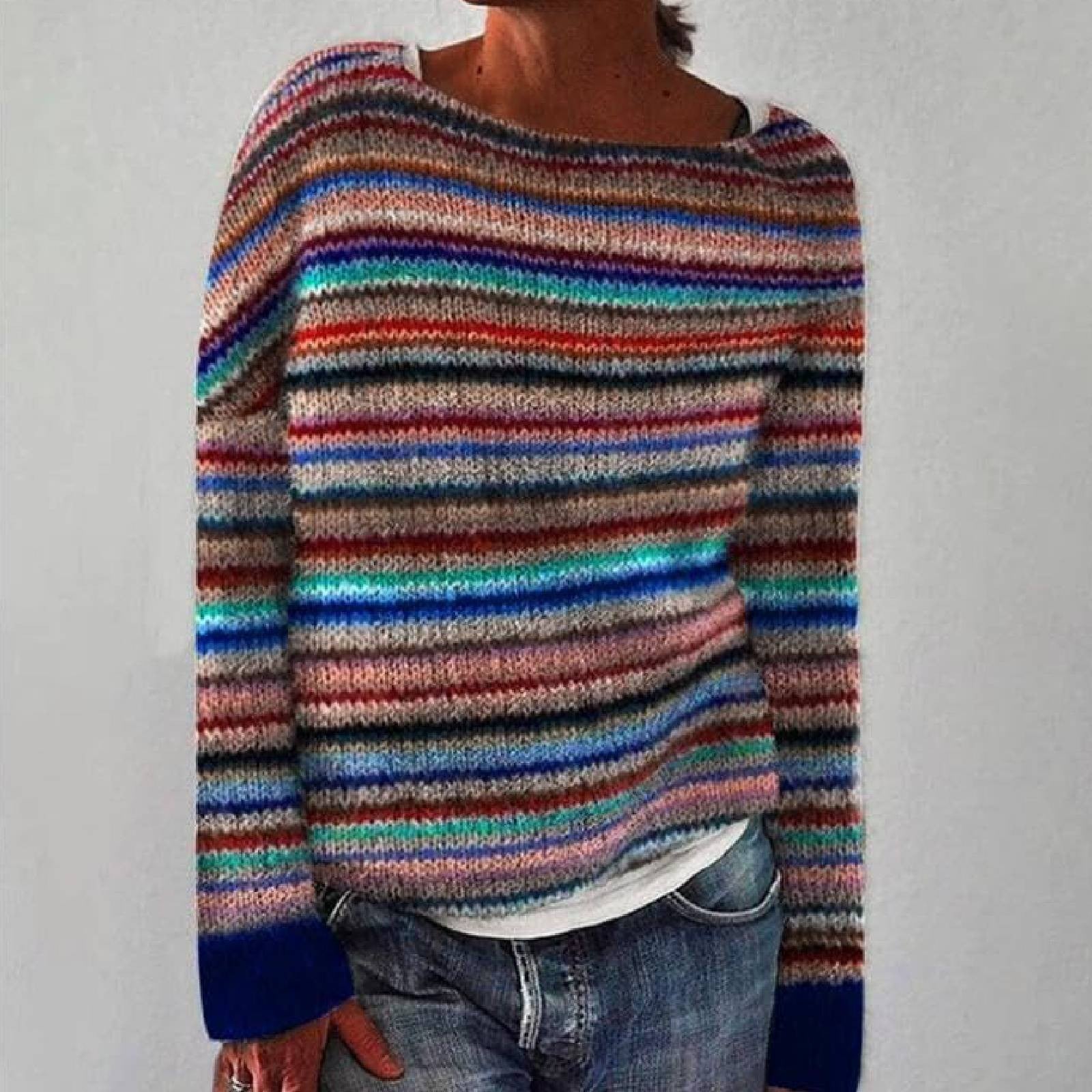Noora™ | Ella- Mysig Retro Tröja