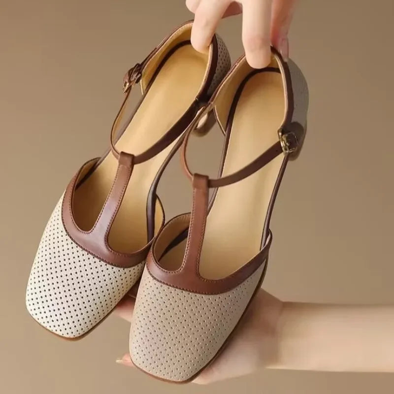 Noora ™| Isava Mid Heel Skor