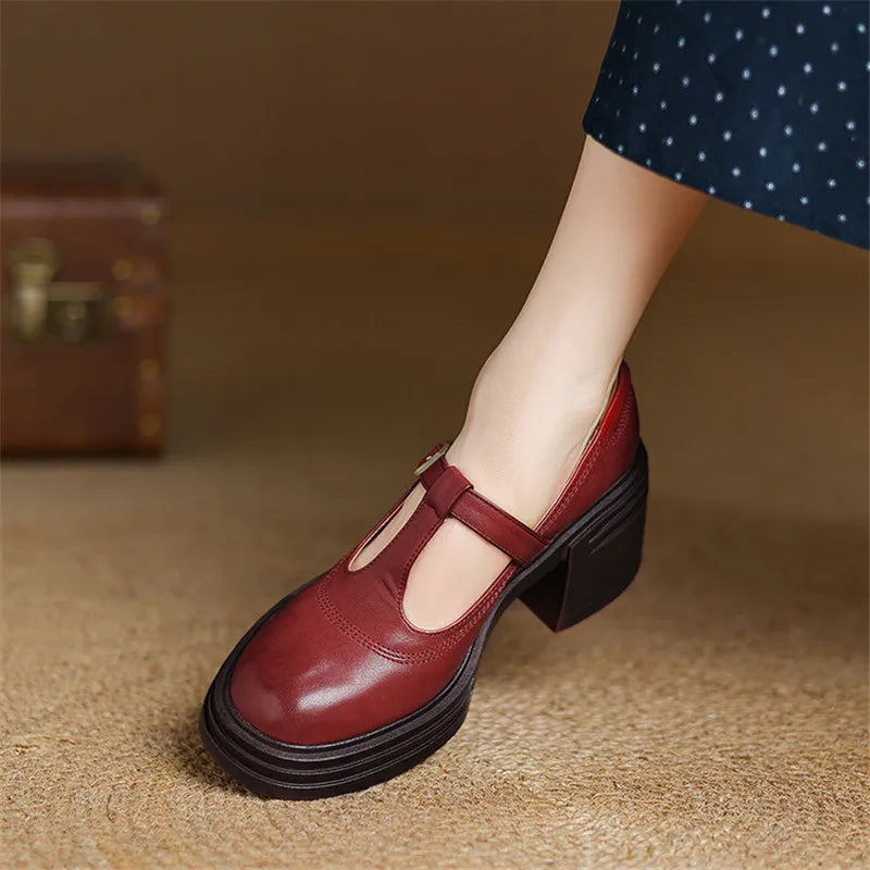 Noora ™| Elvana Chunky Pumps