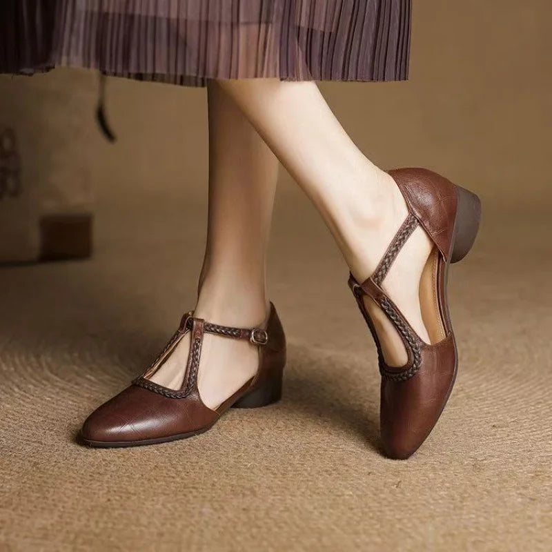 Noora ™| Bevora T-Strap Sandaler