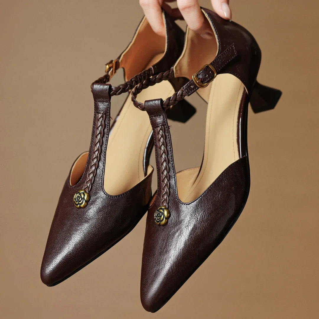 Noora ™| Talvanna Läder Sandaler