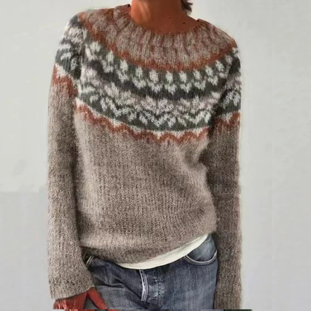 Noora™ | Chloe - Mysig Retro Tröja
