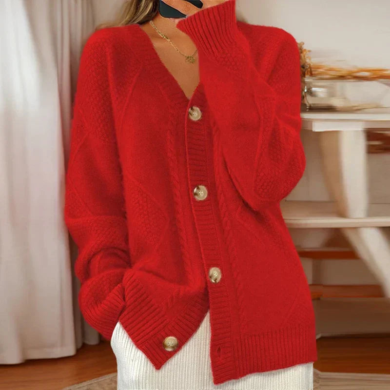 Éloise | Kabelstickad Cardigan
