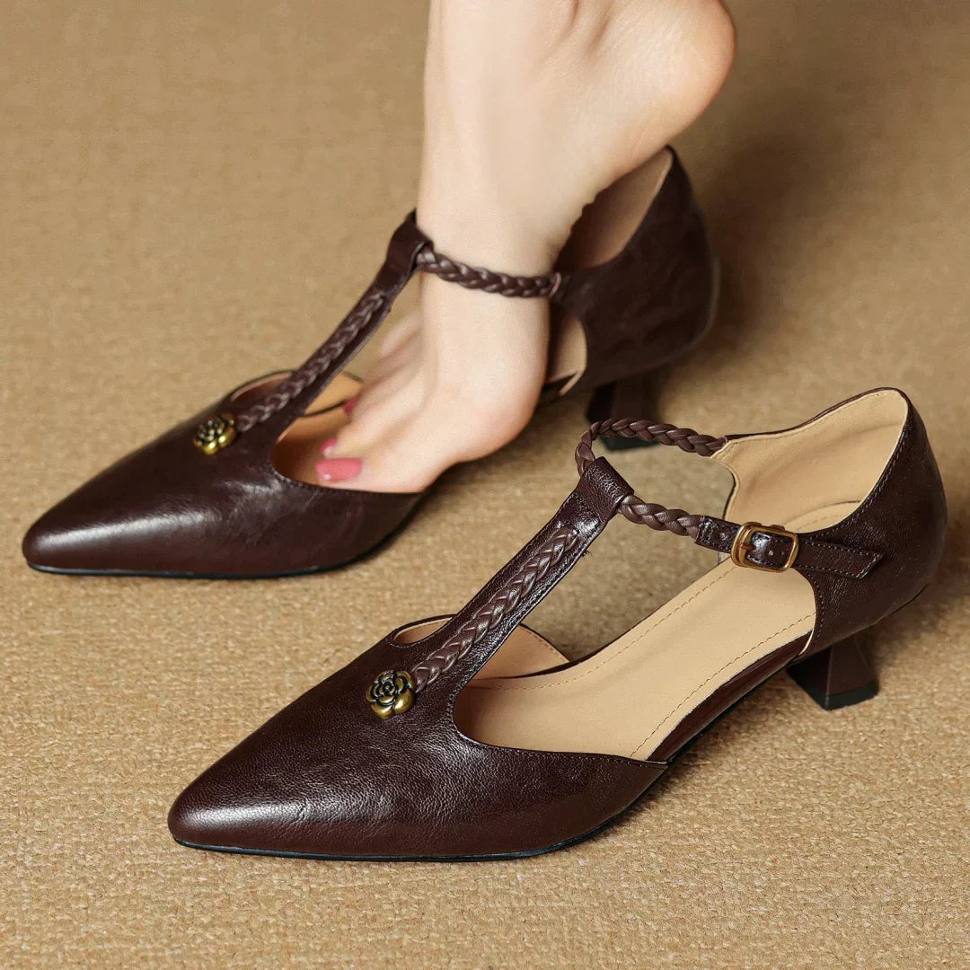 Noora ™| Talvanna Läder Sandaler