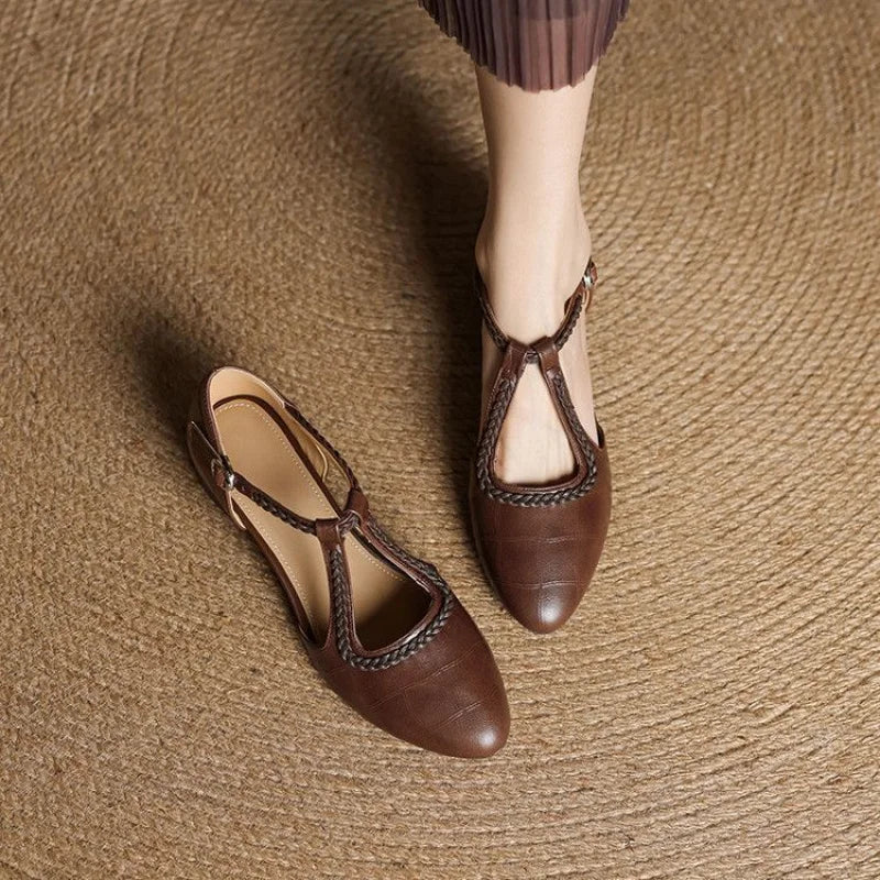 Noora ™| Bevora T-Strap Sandaler