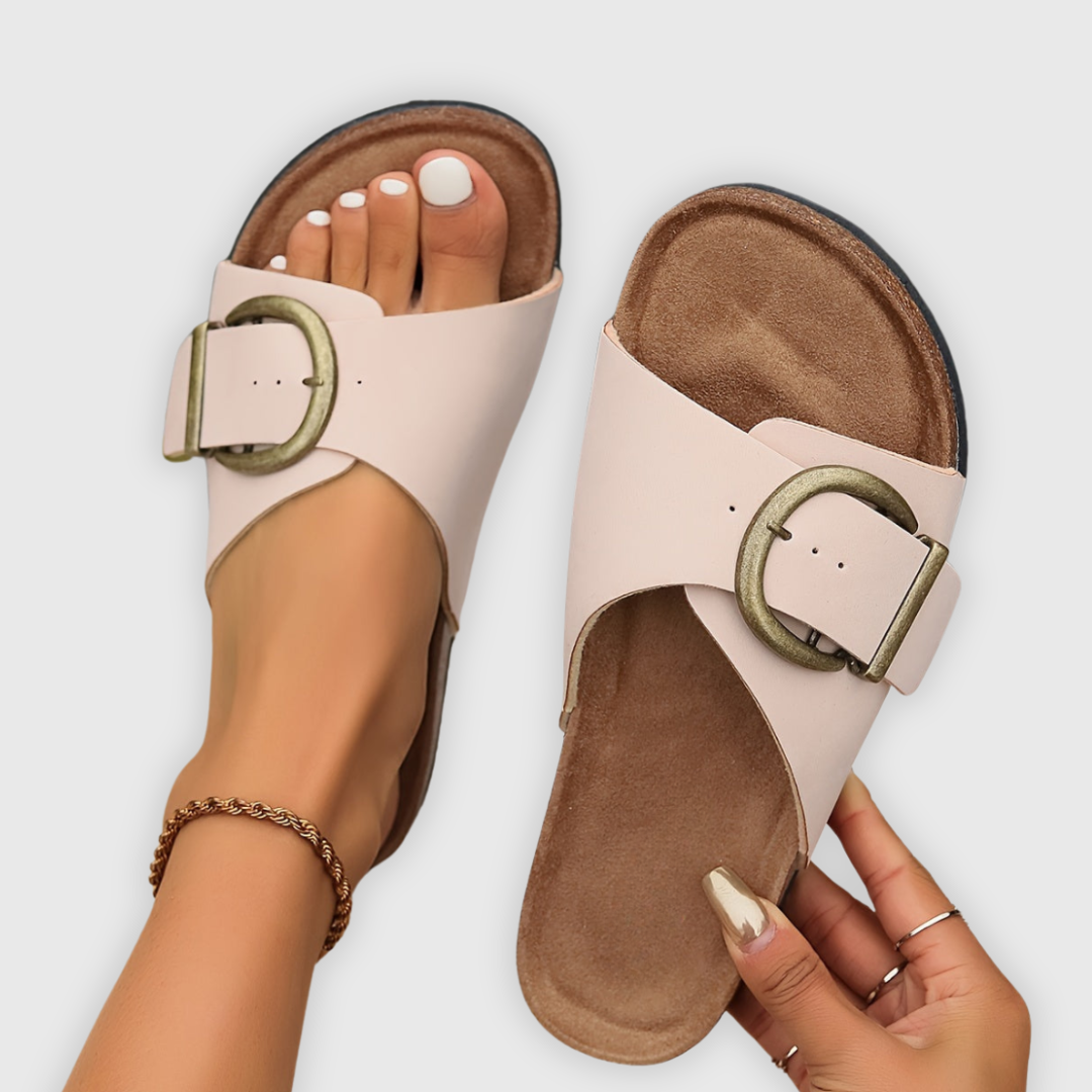 Noora™ | Ilaria - Ortopediska Soft Glide komfortsandaler