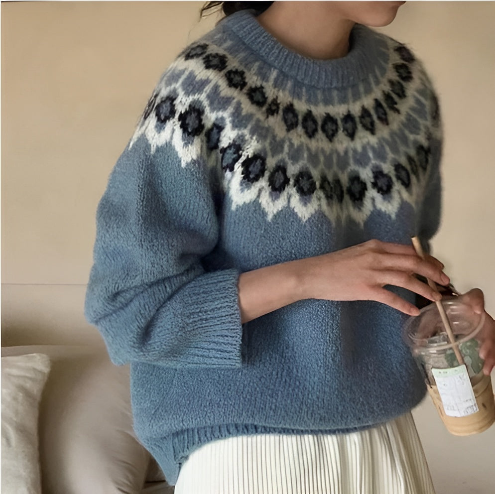 Maud | Jacquardtröja