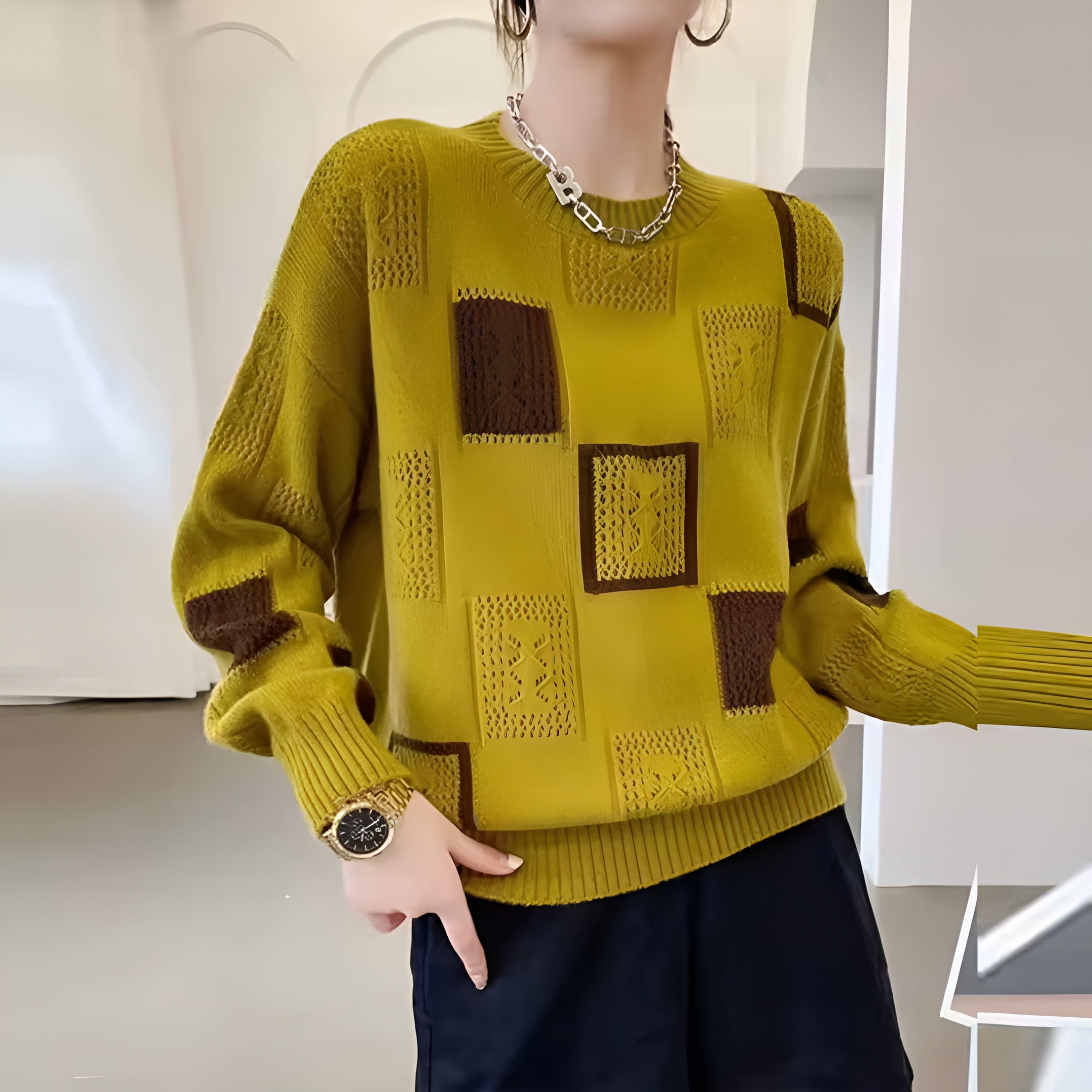 Alida - Chic Kvinnors Tröja