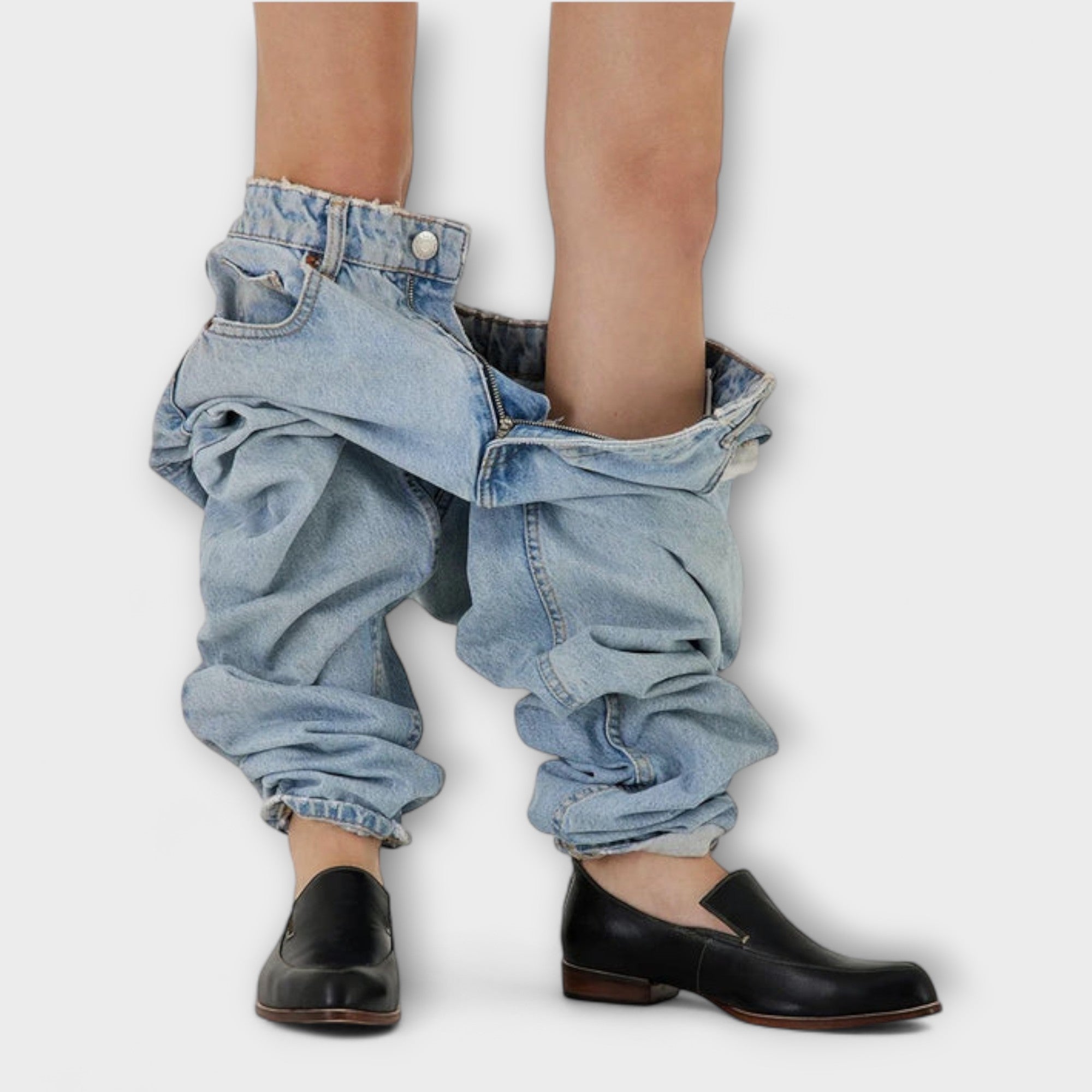 Junia | Minimalistiska skinnloafers