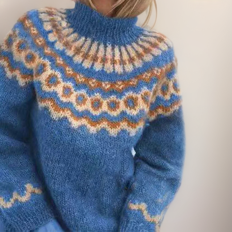 Noora™ | Olivia | Mysig Polotröja
