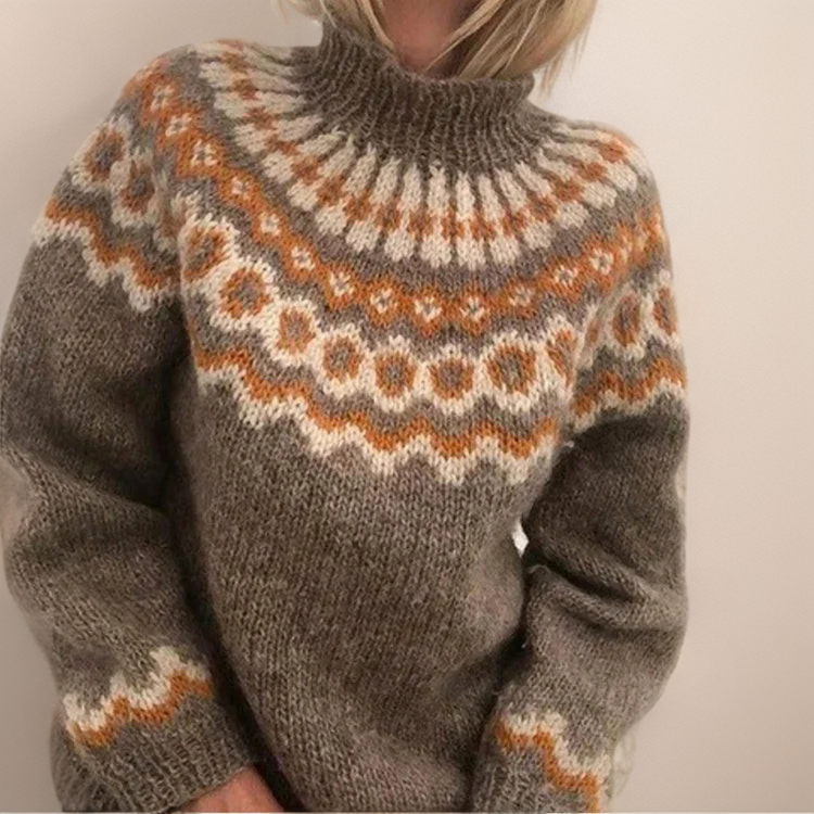 Noora™ | Olivia | Mysig Polotröja