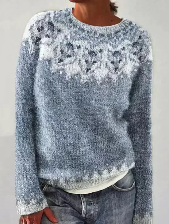 Izzel™ - Mysig Fair Isle Tröja